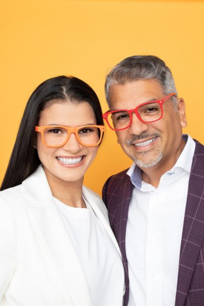 Gisele and Jaime Crespo, owners of Mango Optic