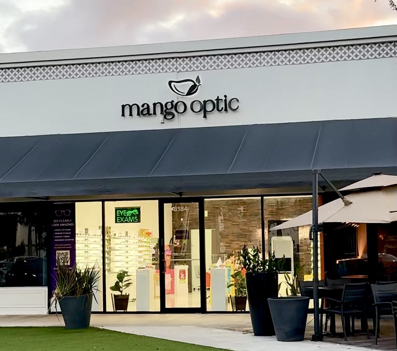 Mango Optic, uma boutique óptica brasileira em Boca Raton, Flórida