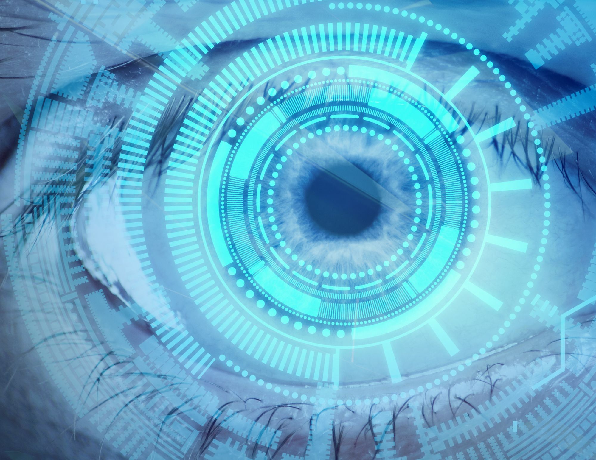 Eye Exam technology is used at Mango Optic in Boca Raton.